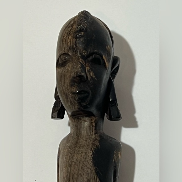 Vintage East Africa Statue Afri-Craft Inc produced in Tanganyika 12.5” H - Picture 13 of 15